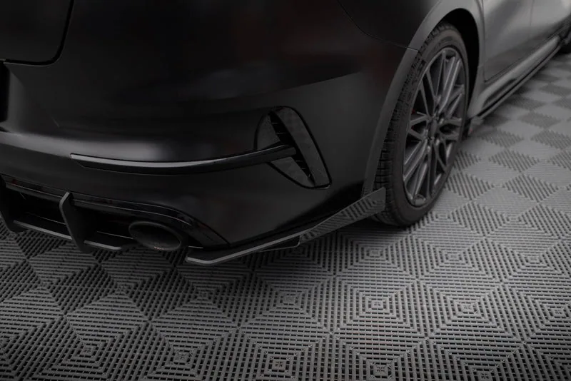 Задние боковые сплиттеры Street Pro + накладки — Kia Proceed GT Mk1 Facelift (2022–)