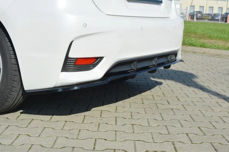 Rear splitter — Lexus CT Mk1 Facelift (with vertical bars) (2013–2017)
