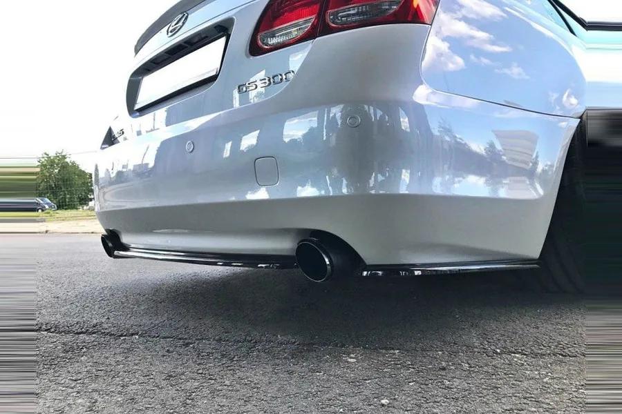 Rear splitter — Lexus GS 300 Mk3 Facelift (without vertical bars) (2007–2012)