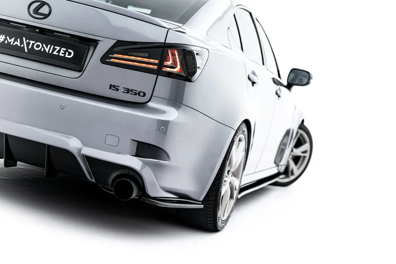 Rear side splitters — Lexus IS F-Sport Mk2 (XE20) Facelift (2010–2013)