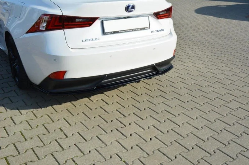 Задний сплиттер — Lexus IS Mk3 H (with vertical bars) (2013–2016)