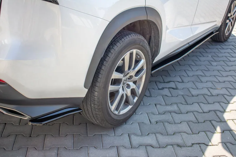 Tagumised küljesplitterid — Lexus NX Facelift (2017–2021)