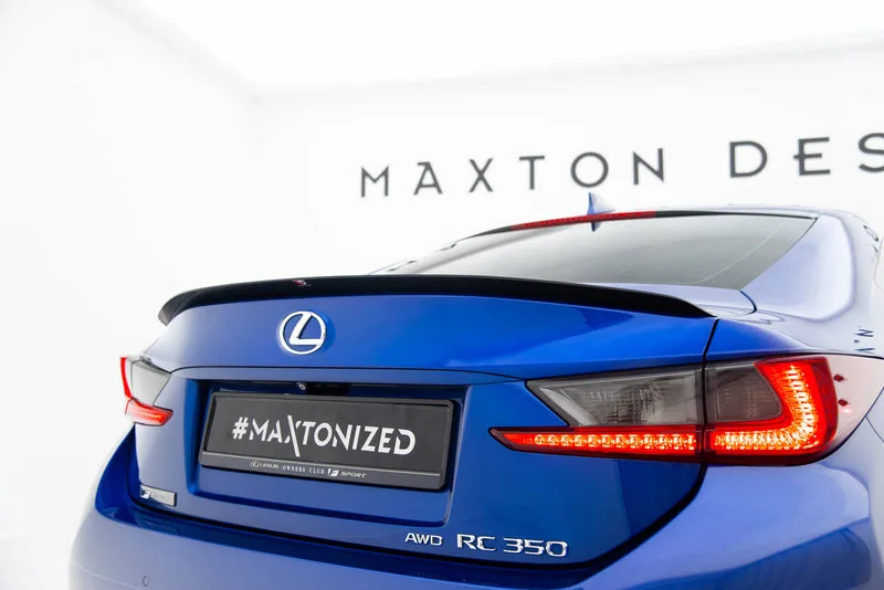 Spoiler cap — Lexus RC Mk1 (2014–2018)
