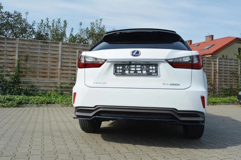 Rear splitter — Lexus RX Mk4 H (without vertical bars) (2015–2019)