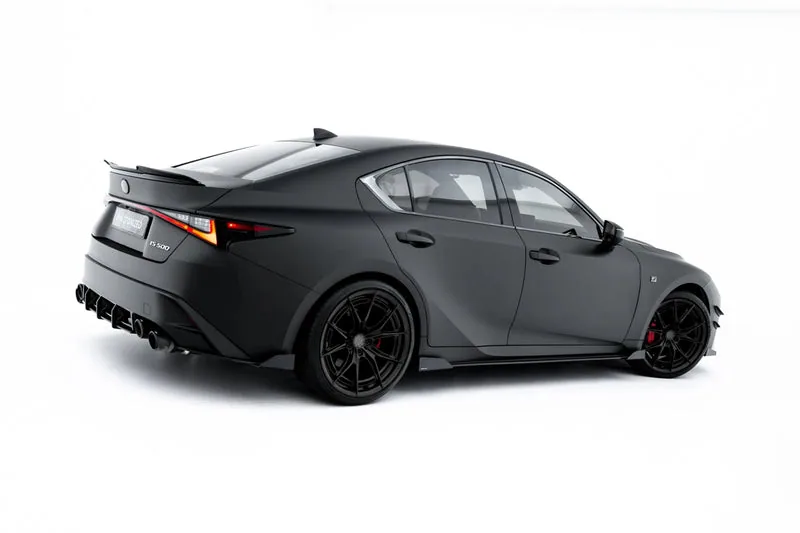 Side skirts Street Pro + flaps — Lexus IS 500 Mk3 Facelift 2 (XE30) (2020–)