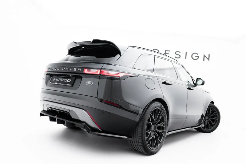 Задний сплиттер V.2 с вертикальными рёбрами — Land Rover Range Rover Velar R-Dynamic Mk1 (2017–2023)