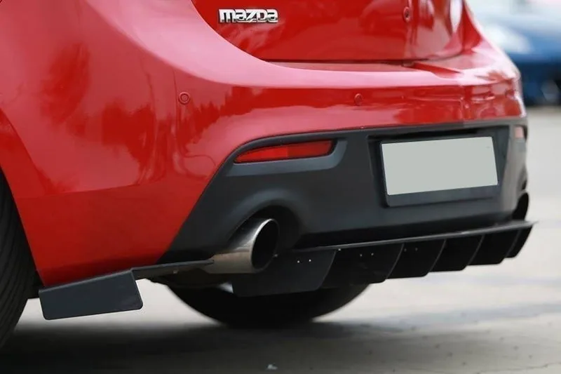 Tagumised küljesplitterid — Mazda 3 Mk2 MPS (2010–2013)