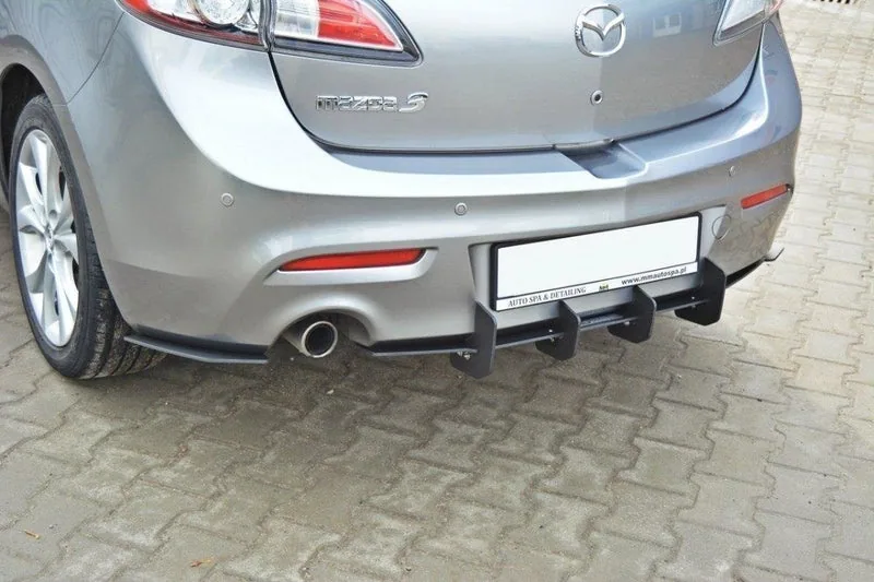Tagumine difuusor — Mazda 3 Mk2 Sport (2009–2011)