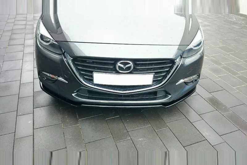 Передний сплиттер V.1 — Mazda 3 BN (Mk3) Facelift (2016–2019)