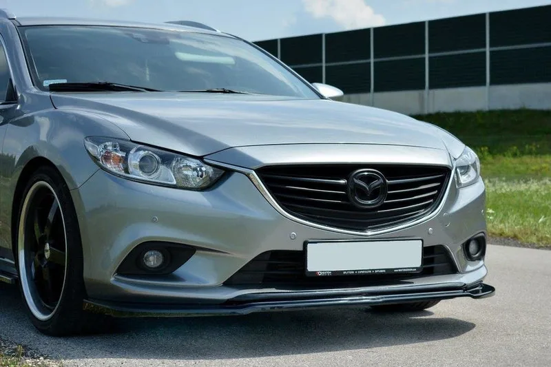 Передний сплиттер V.1 — Mazda 6 GJ (Mk3) (2012–2014)