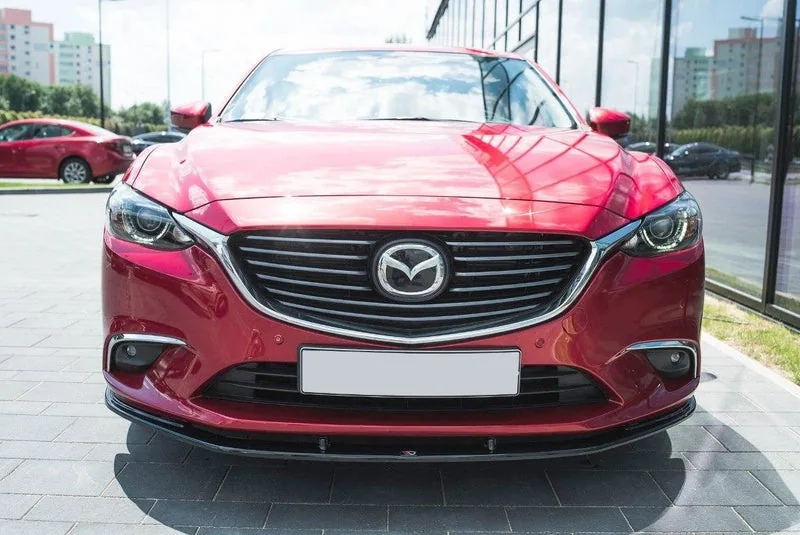 Front splitter V.1 — Mazda 6 GJ (Mk3) Facelift (2014–2017)