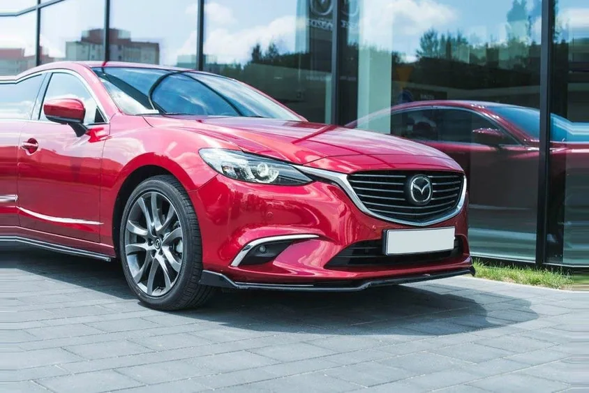 Front splitter V.2 — Mazda 6 GJ (Mk3) Facelift (2014–2017)