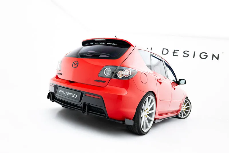 Rear valance Street Pro — Mazda 3 MPS Mk1 EU Version (2006–2008)
