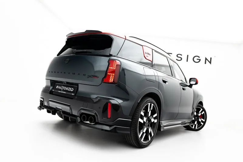 Rear splitter with vertical bars — Mini Countryman JCW U25 (2023–)