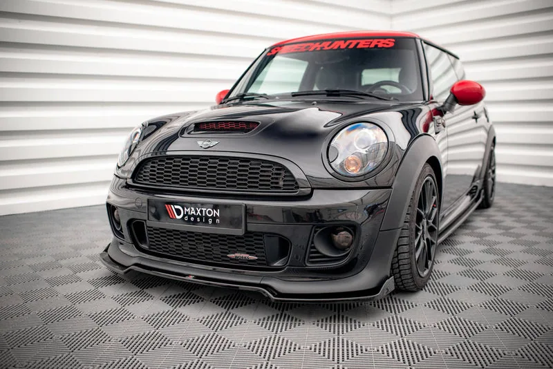 Передний сплиттер V.2 — Mini Cooper John Cooper Works R56 (2006–2010)