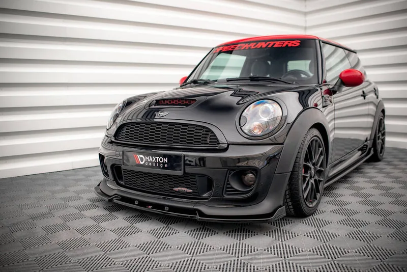 Передний сплиттер V.3 — Mini Cooper John Cooper Works R56 (2006–2010)