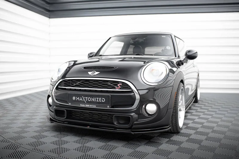 Esisplitter — Mini Cooper S F56 / F56 Facelift (2014–2022)