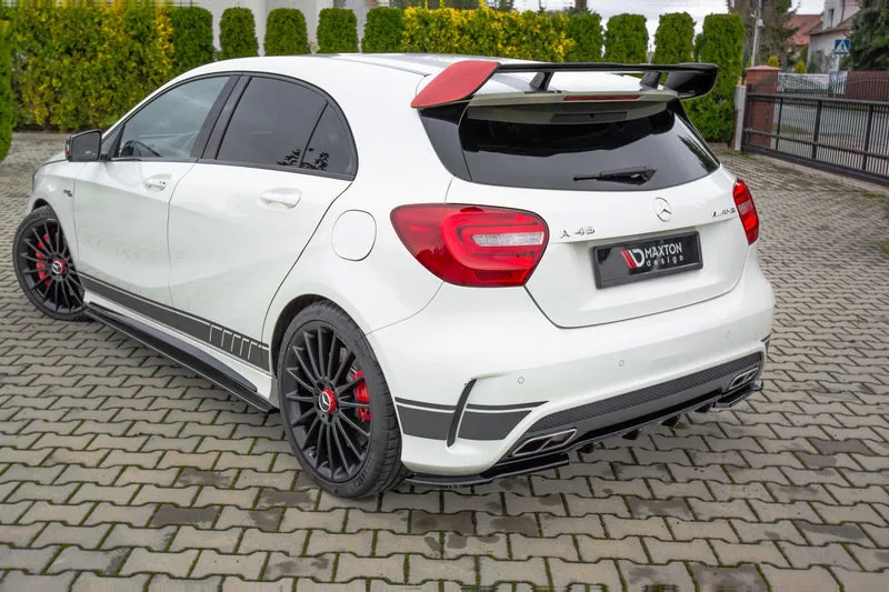 Rear side splitters — Mercedes-Benz A45 AMG W176 (2012–2015)