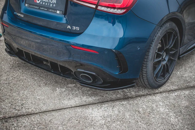 Rear side splitters — Mercedes-Benz A35 AMG Aero Hatchback W177 (2018–2023)