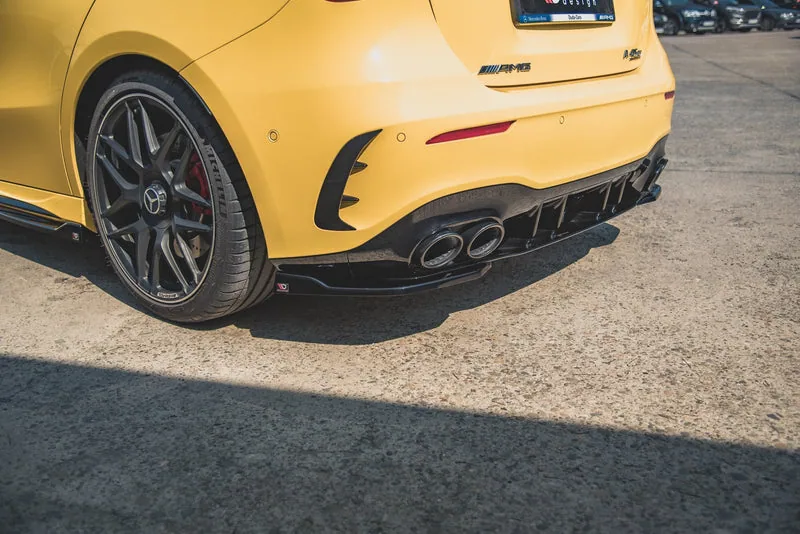 Задние боковые сплиттеры — Mercedes-Benz AMG A 45 S Aero Pack W177 (2018–)