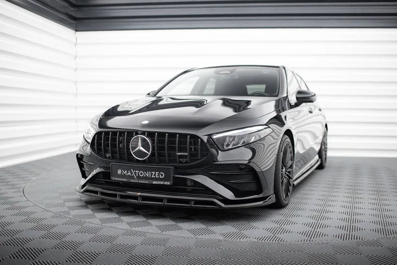 Esisplitter — Mercedes-Benz AMG A35 / A AMG-Line W177 Facelift (2023–)