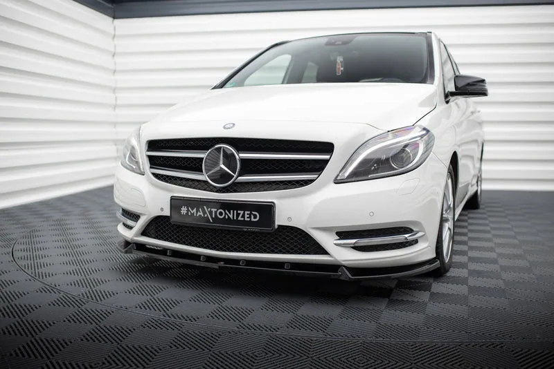 Передний сплиттер — Mercedes-Benz B W246 (2011–2014)