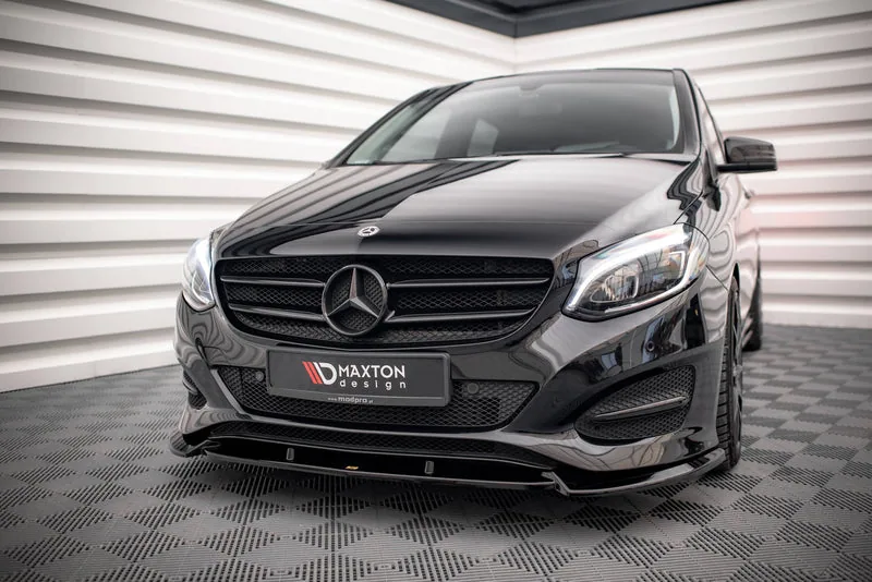 Front splitter — Mercedes-Benz B W246 Facelift (2014–2018)