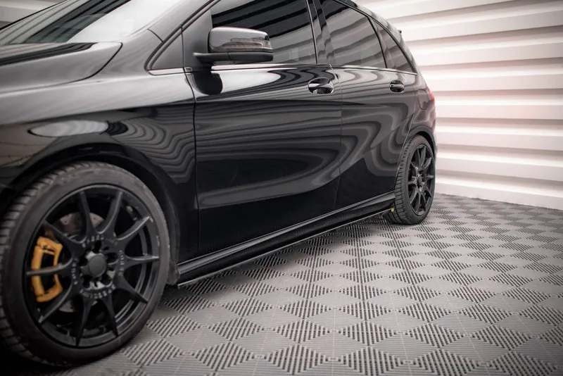 Side skirts — Mercedes-Benz B W246 Facelift (2014–2018)