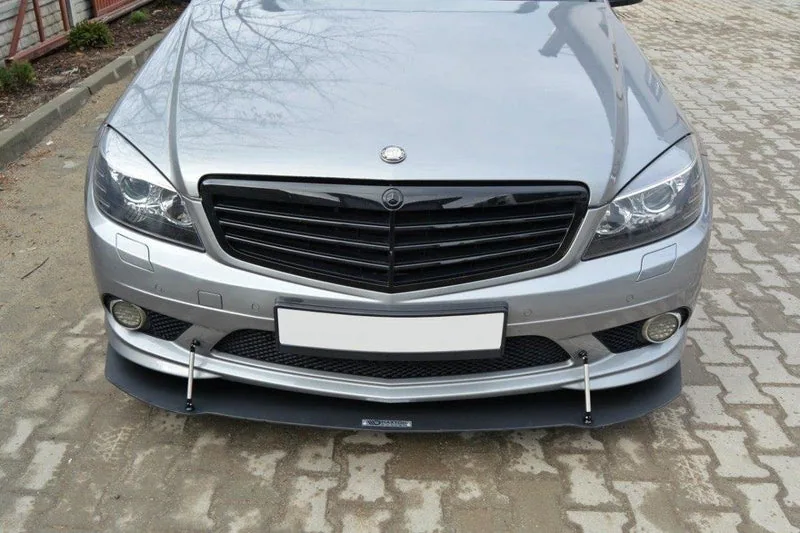 Front splitter — Mercedes-Benz C Sedan / Estate AMG-Line W204 / S204 (2007–2011)