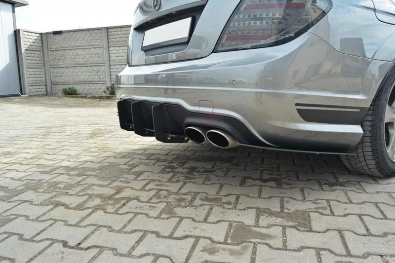Tagumine difuusor — Mercedes-Benz C Sedan / Estate AMG-Line W204 / S204 (2007–2011)