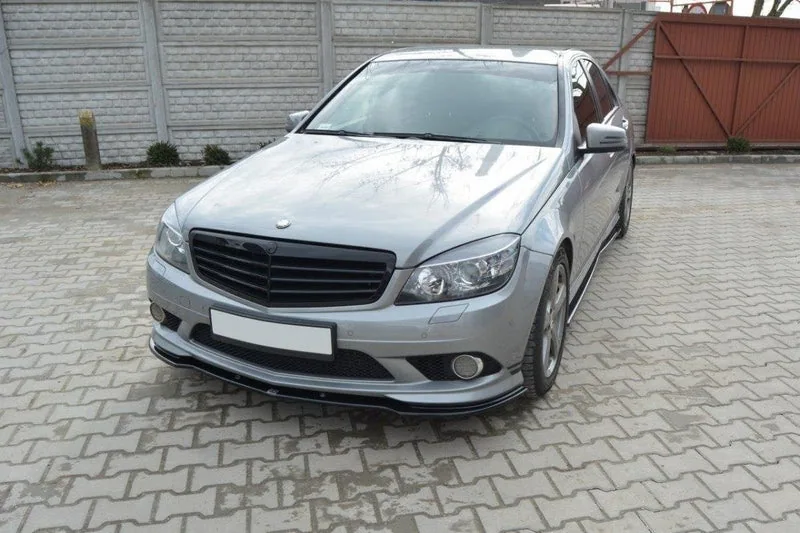Front splitter — Mercedes-Benz C Sedan / Estate AMG-Line W204 / S204 (2007–2011)