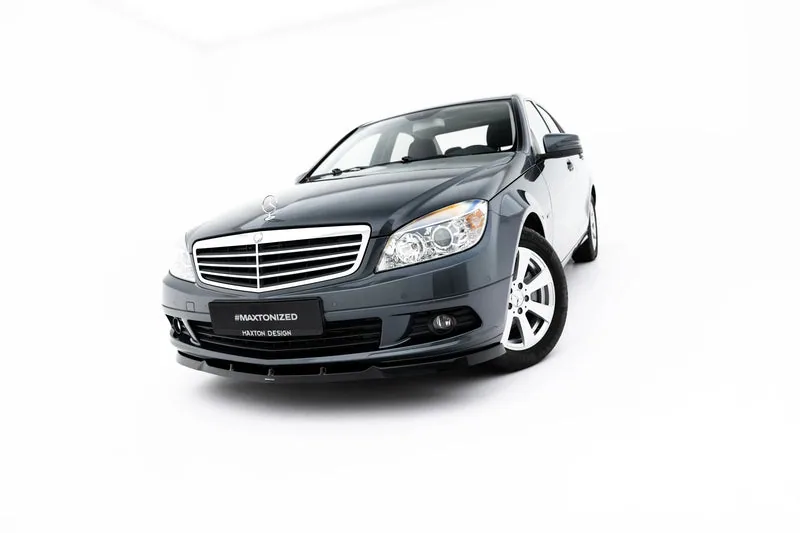Esisplitter — Mercedes-Benz C Sedan / Estate W204 / S204 (2007–2011)