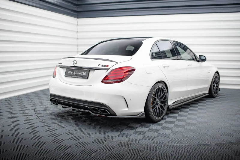 Tagasplitter püsttugedega — Mercedes-Benz AMG C63 Sedan / Estate W205 / S205 (2015–2018)