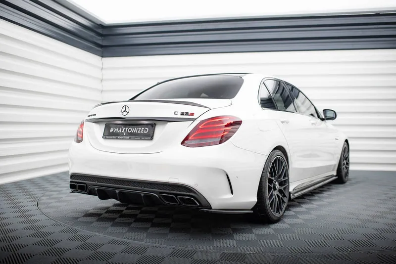 Tagumine difuusor — Mercedes-Benz C-Class Sedan / Estate W205 / S205 63AMG (2015–2018)