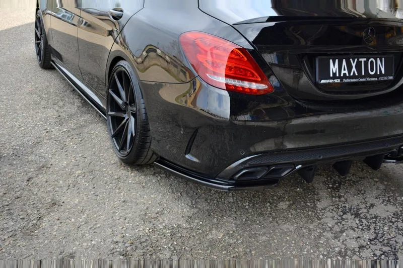 Rear side splitters — Mercedes-Benz AMG C 43 W205 (2014–2018)