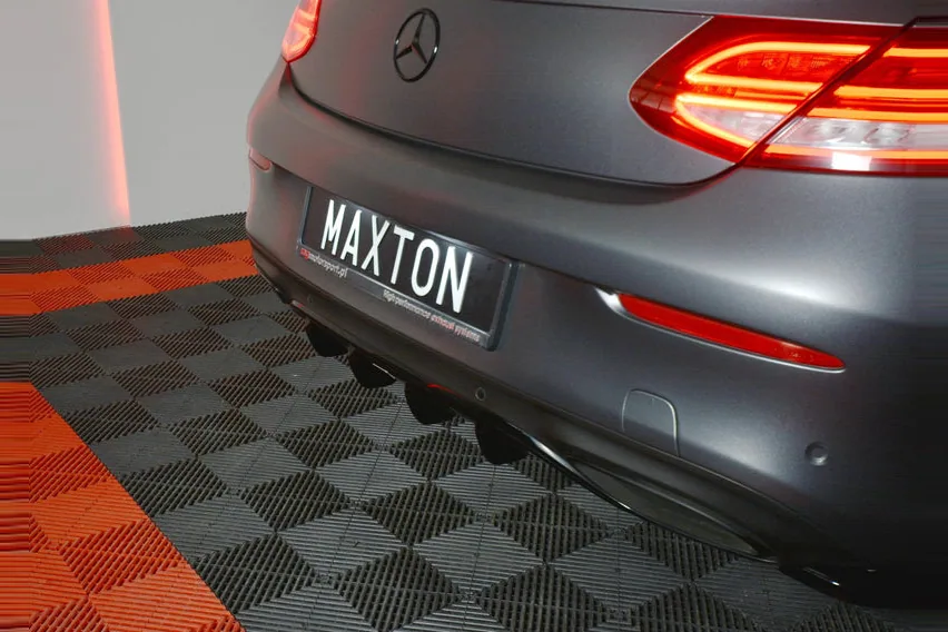 Задний диффузор — Mercedes-Benz Benz C-CLASS W205 Coupe AMG-LINE (2014–2018)
