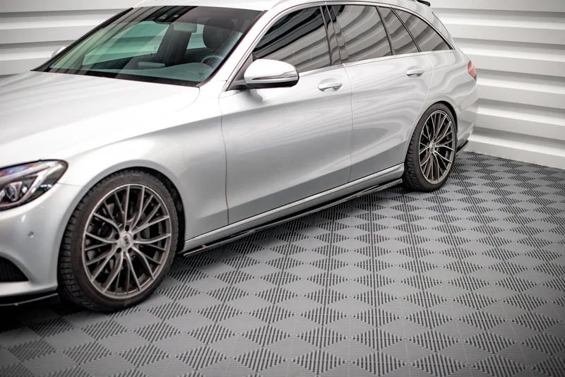 Накладки на пороги — Mercedes-Benz C W205 (2014–2018)