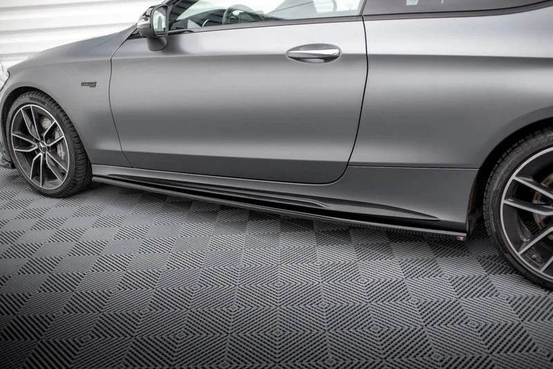 Side skirts — Mercedes-Benz AMG C43 Coupe / Cabrio C205 Facelift / A205 Facelift (2018–2021)