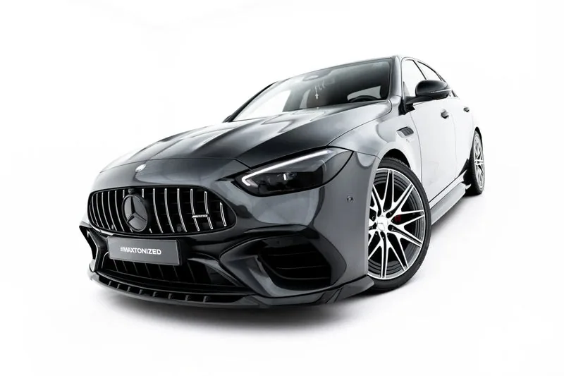 Передний сплиттер V.1 — Mercedes-Benz AMG C63 Sedan / Estate W206 / S206 (2021–)
