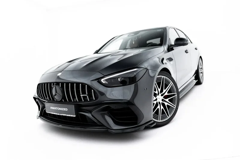 Передний сплиттер V.2 — Mercedes-Benz AMG C63 Sedan / Estate W206 / S206 (2021–)