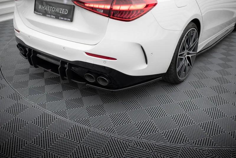 Rear side splitters — Mercedes-Benz C AMG-Line / 43 AMG W206 (2021–)