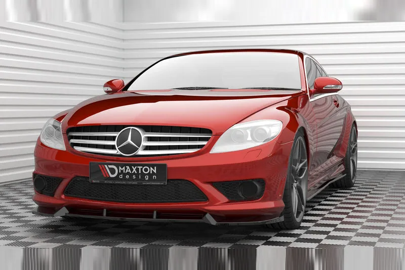 Esisplitter V.1 — Mercedes-Benz CL 63 AMG C216 (2006–2010)