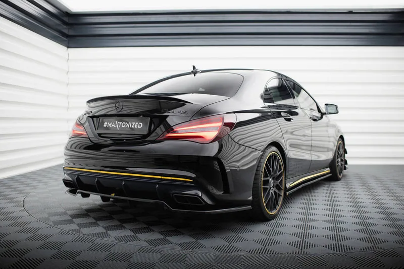 Tagasplitter püsttugedega — Mercedes-Benz AMG CLA 45 C117 Facelift (2017–2019)