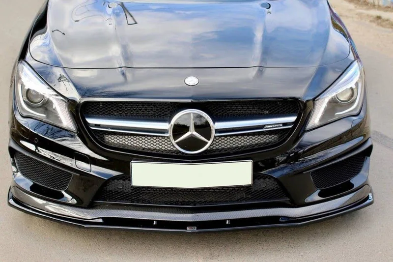 Esisplitter V.2 — Mercedes-Benz CLA 45 AMG C117 (2013–2017)