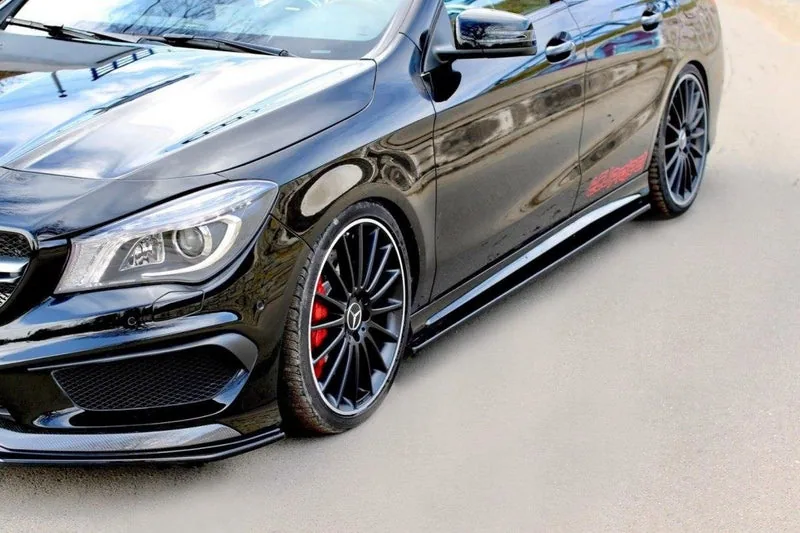 Side skirts — Mercedes-Benz CLA 45 AMG C117/A45 AMG W176 (2012–2017)