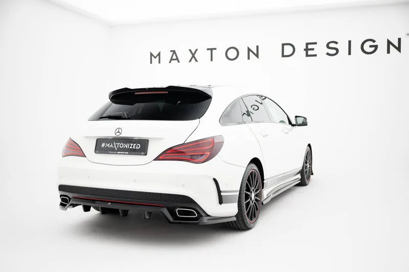 Tagasplitter püsttugedega — Mercedes-Benz CLA AMG-Line C117 (2013–2017)