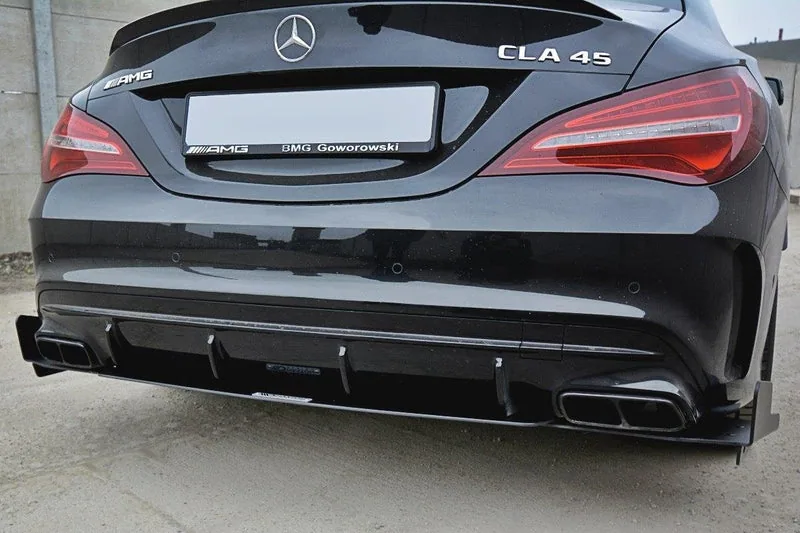 Rear valance V.3 — Mercedes-Benz CLA A45 AMG C117 Facelift (2017–2019)