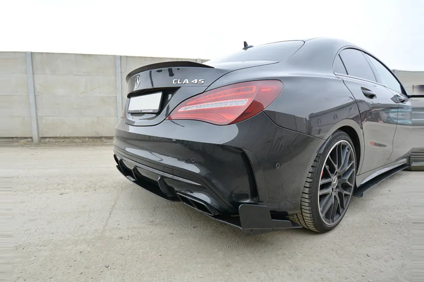 Rear side splitters — Mercedes-Benz CLA A45 AMG C117 Facelift (2017–2019)