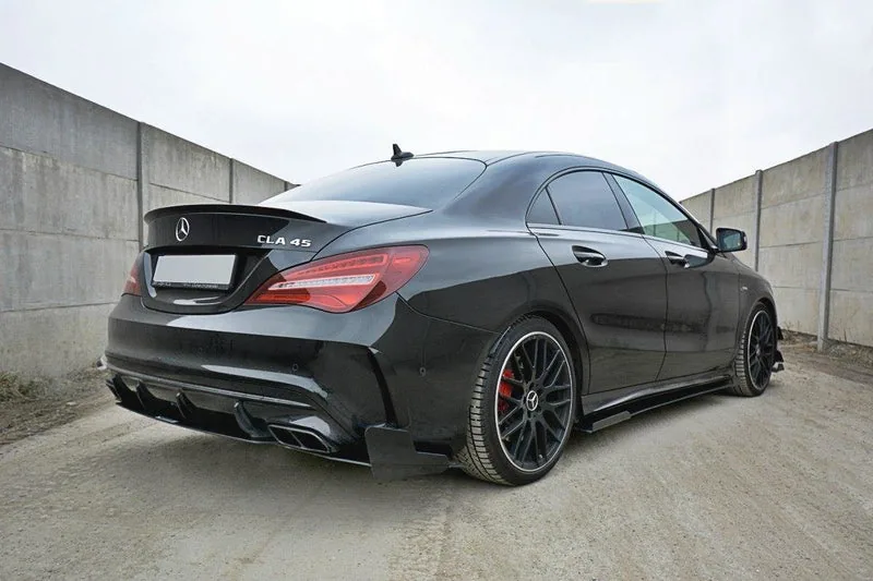 Side skirts V.1 — Mercedes-Benz CLA A45 AMG C117 Facelift (2017–2019)