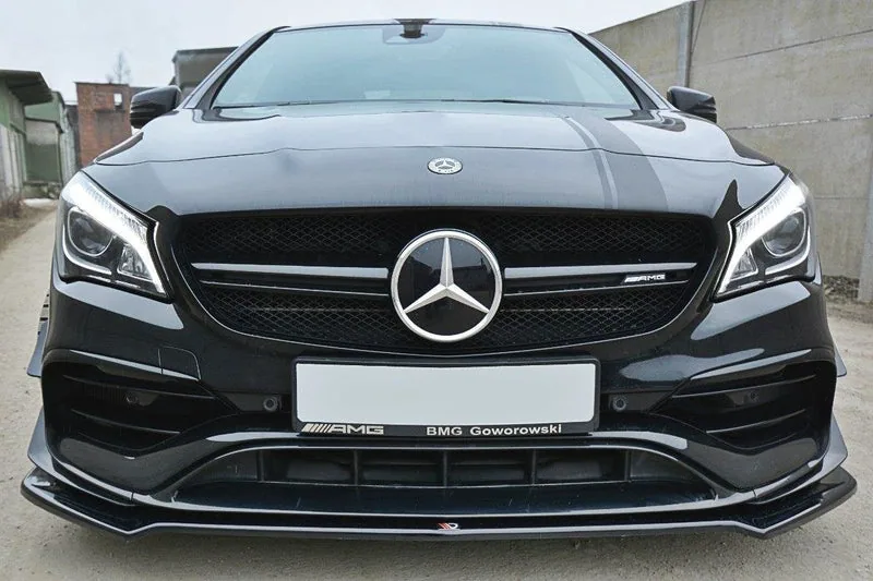 Front splitter V.2 — Mercedes-Benz CLA A45 AMG C117 Facelift (2017–2019)
